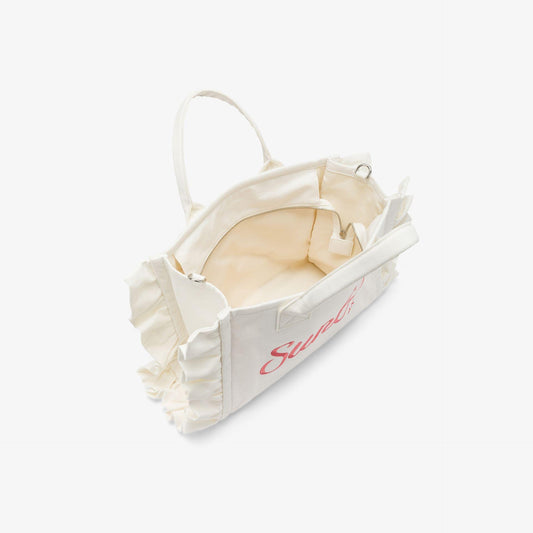 borsa con rouches 