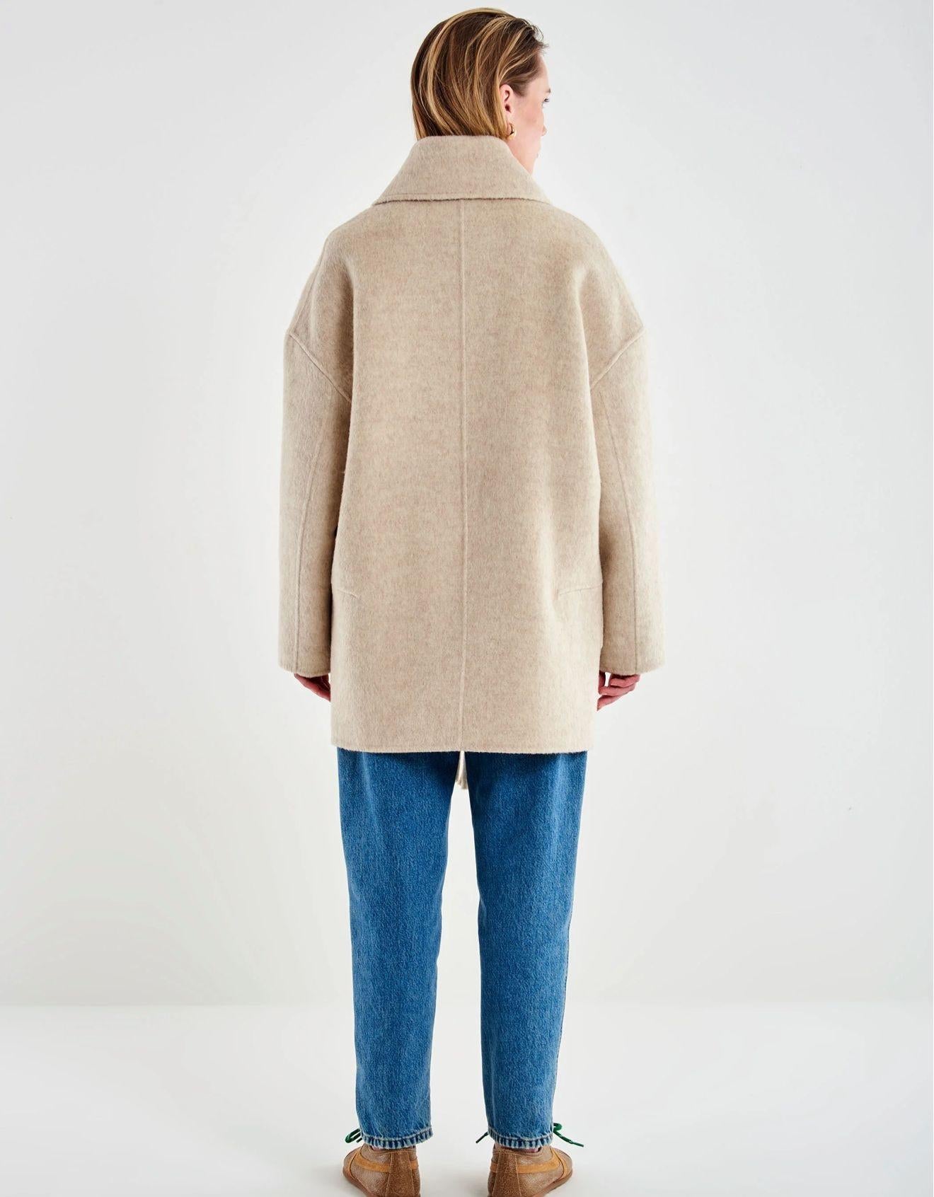 Cappotto Midi con Collo Sciarpa TF0025013 VICOLO