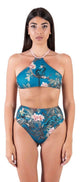 Reggiseno top braciere stampato 