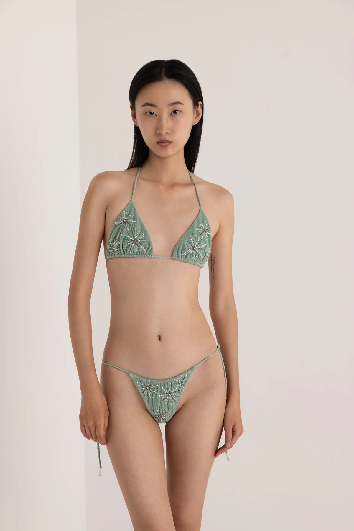 bikini in velluto 