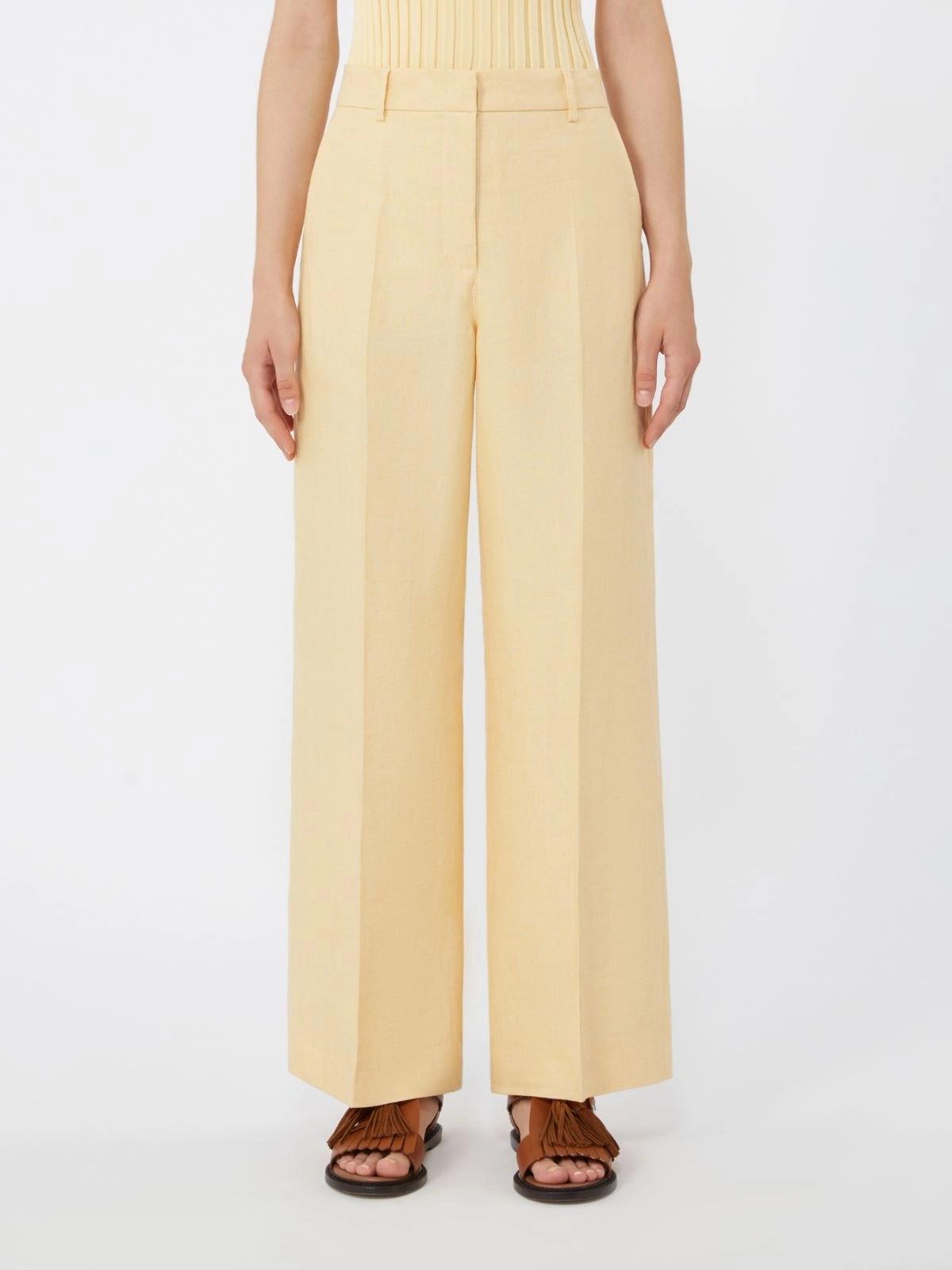 pantalone in lino MALIZIA016 MAXMARA WEEKEND