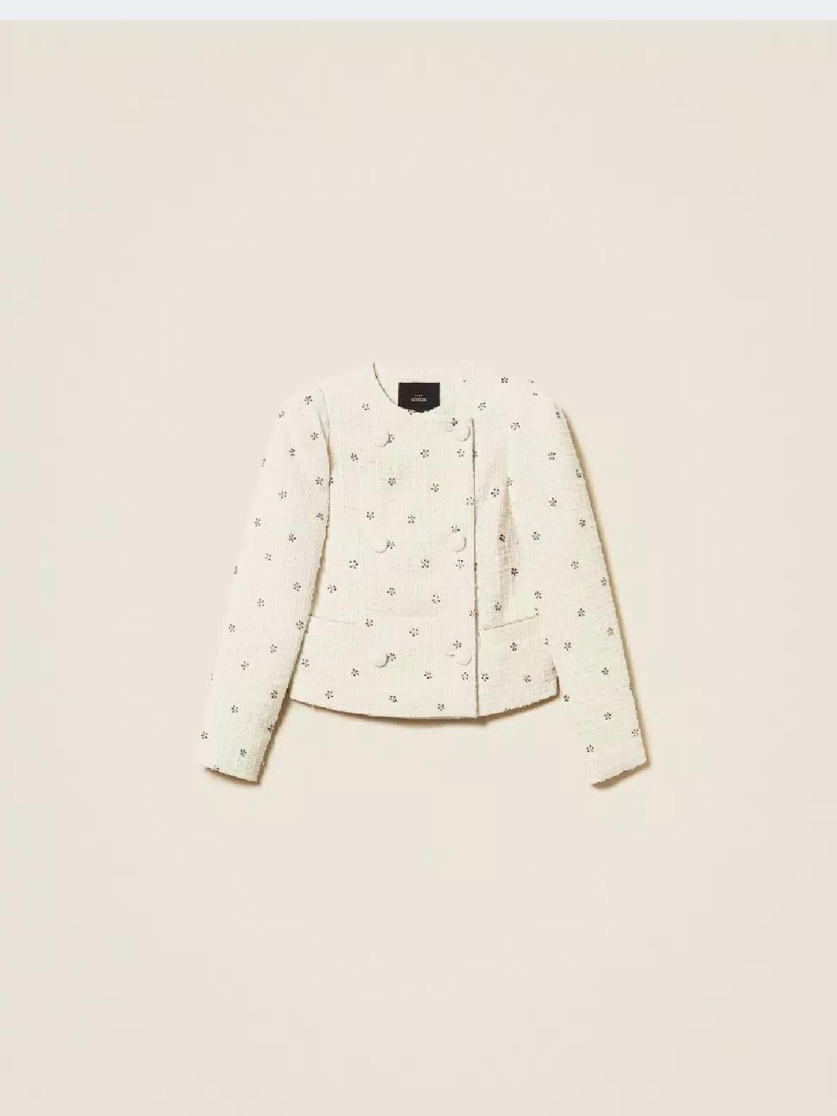 Giacca bouclé con ricami AP2131007 TWINSET