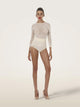 maglia manica lunga traforata 53460031 WOLFORD
