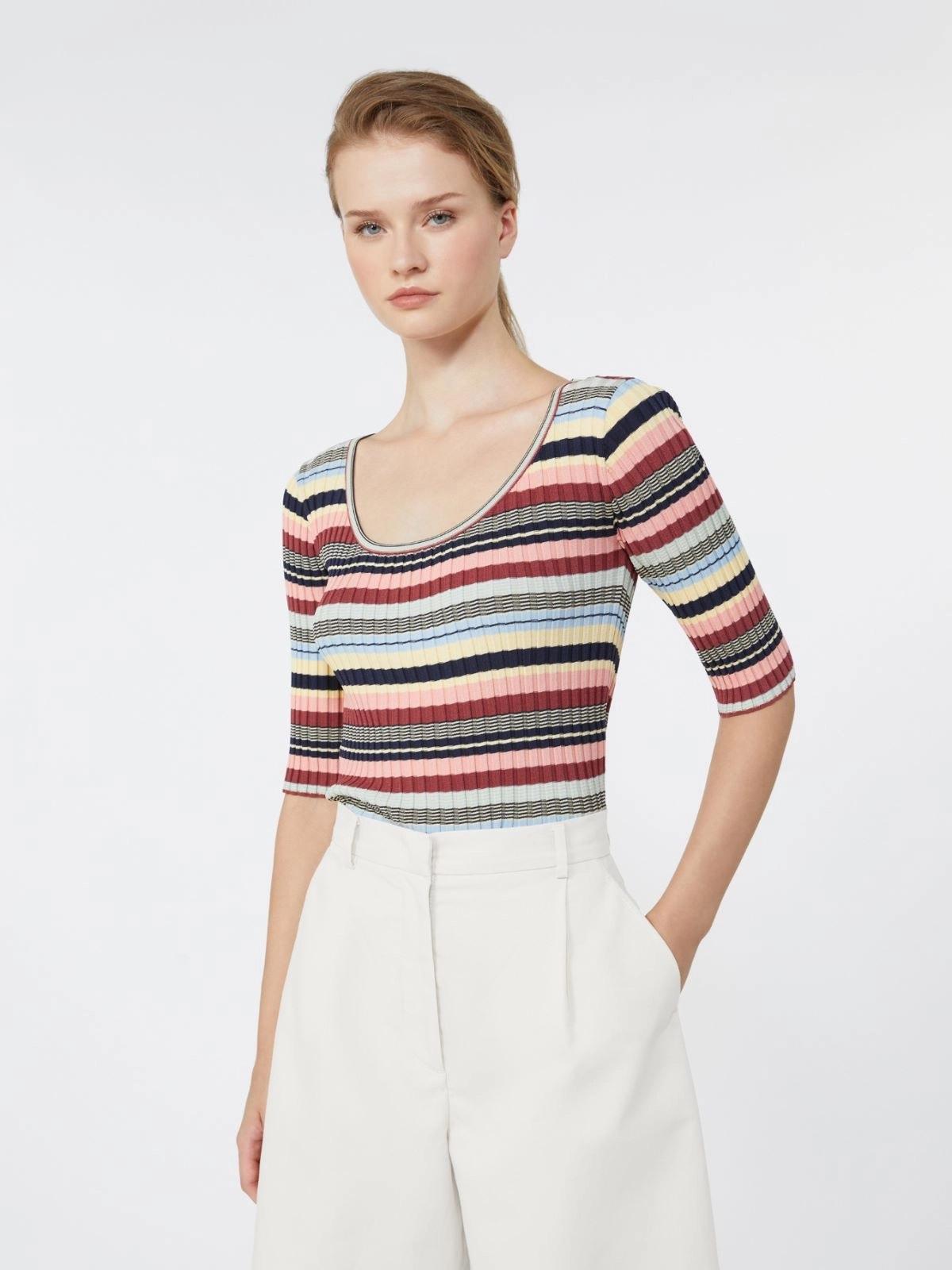 maglia multicolor in filo GUGLIA030 MAXMARA WEEKEND