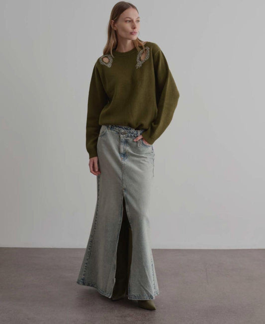 gonna lunga in denim GJ041048 JIJIL