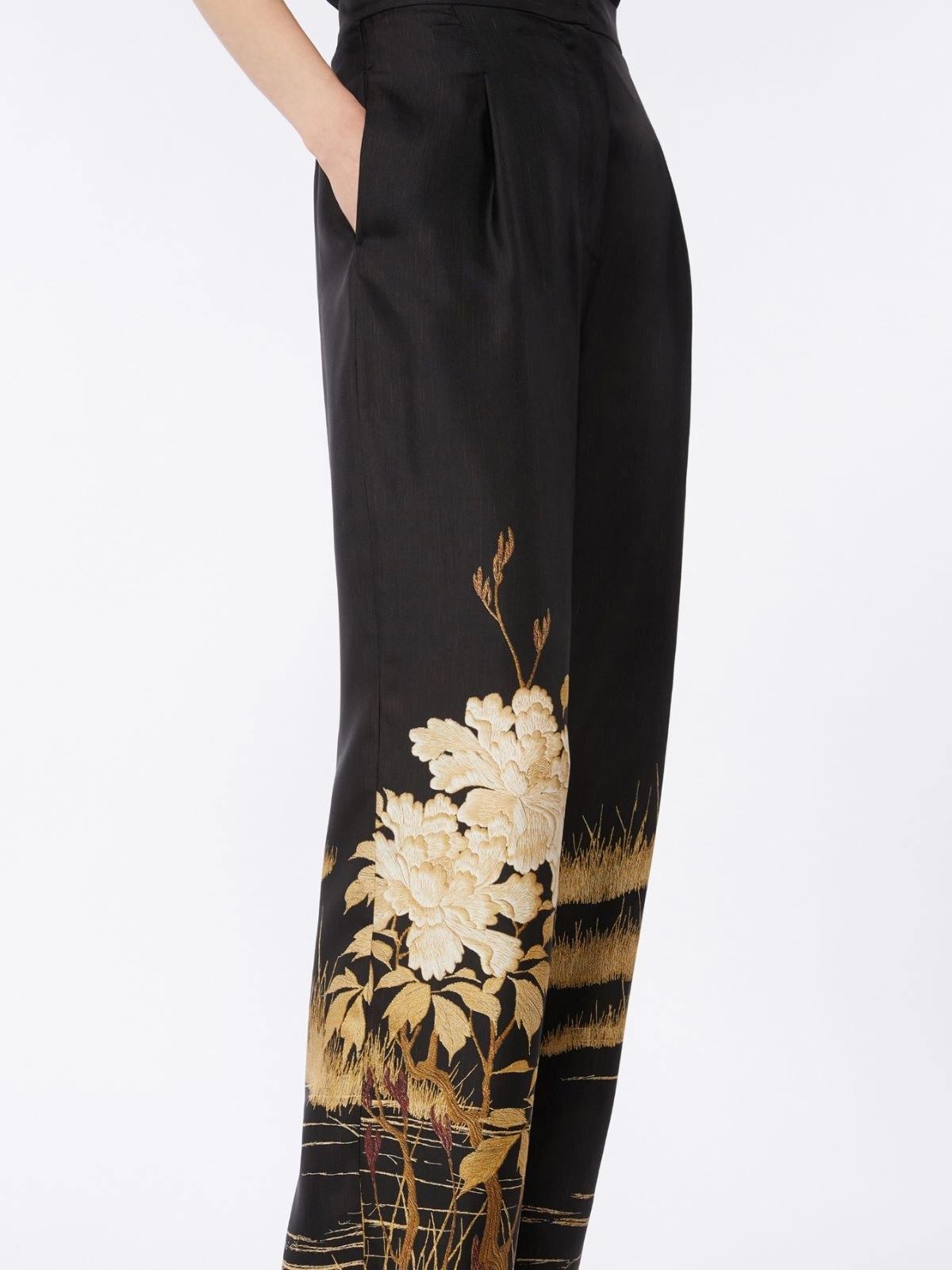 pantalone in seta MSEMAPPA000 MAXMARA STUDIO