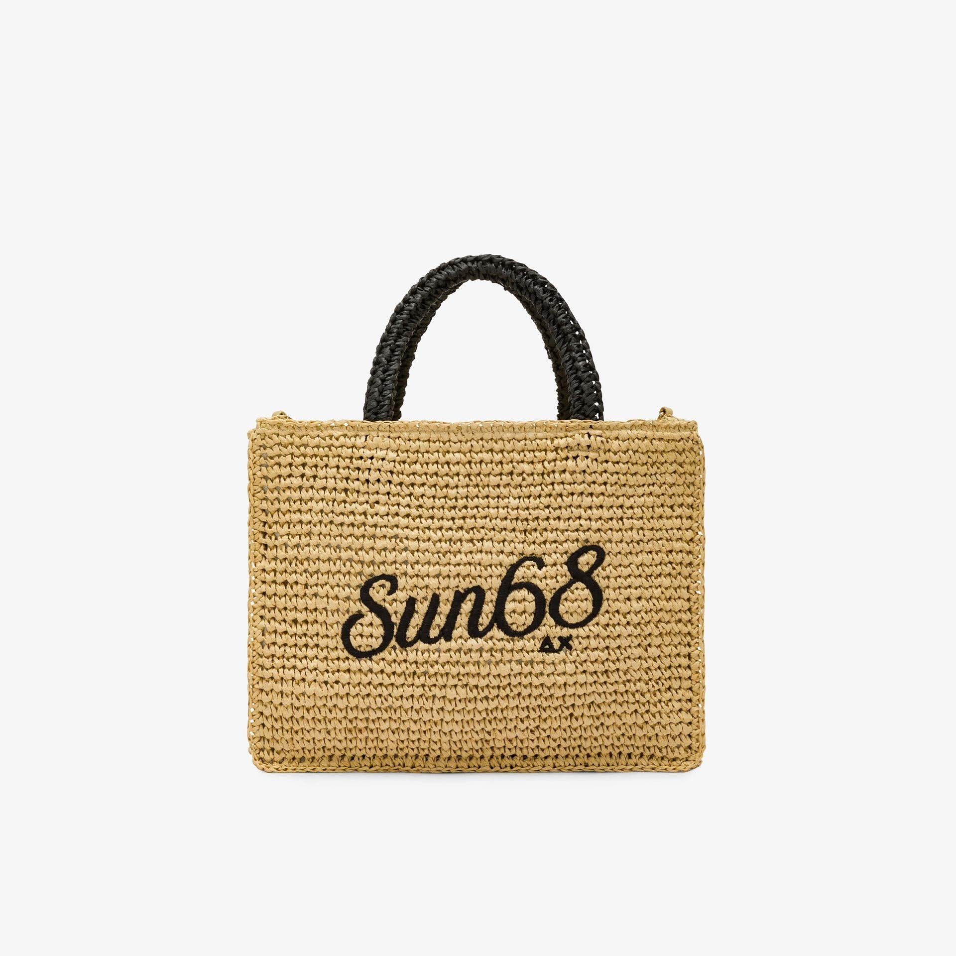 borsa mare in rafia W36240013 SUN68