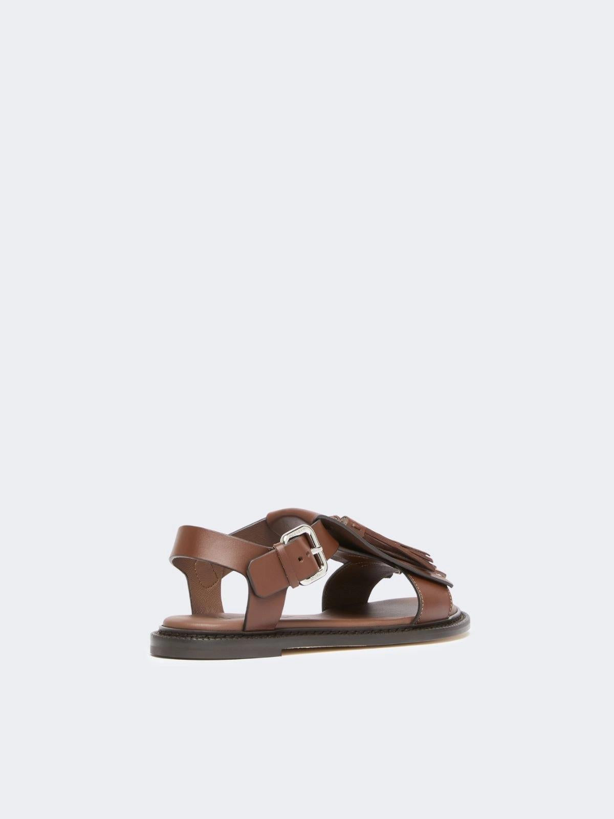 Sandali in pelle ARTE023 MAXMARA WEEKEND