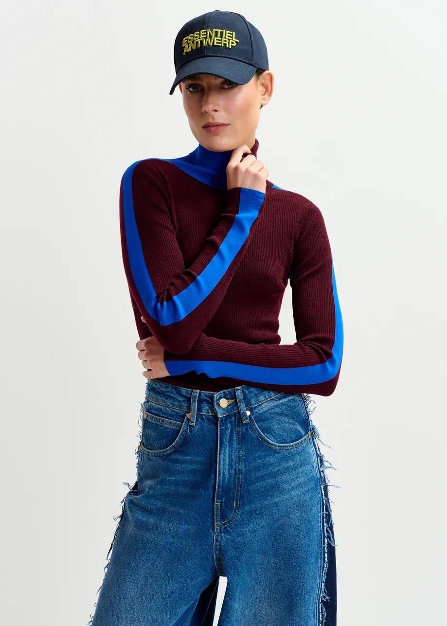 Maglione dolcevita in misto lana IFFORT002 ESSENTIEL