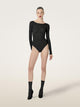 Body string semi-trasparente con motivo a pois 78331000 WOLFORD