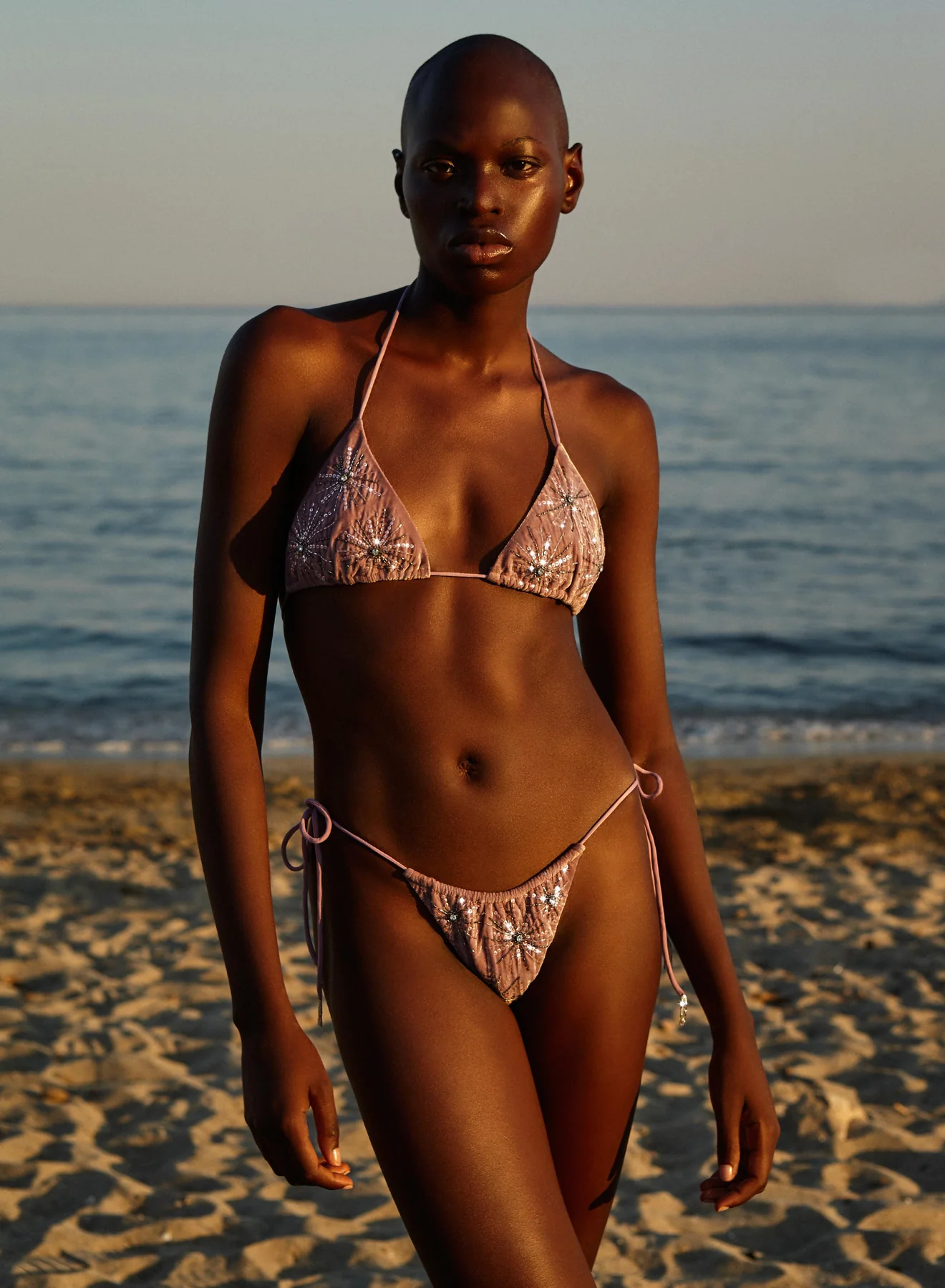 bikini in velluto 