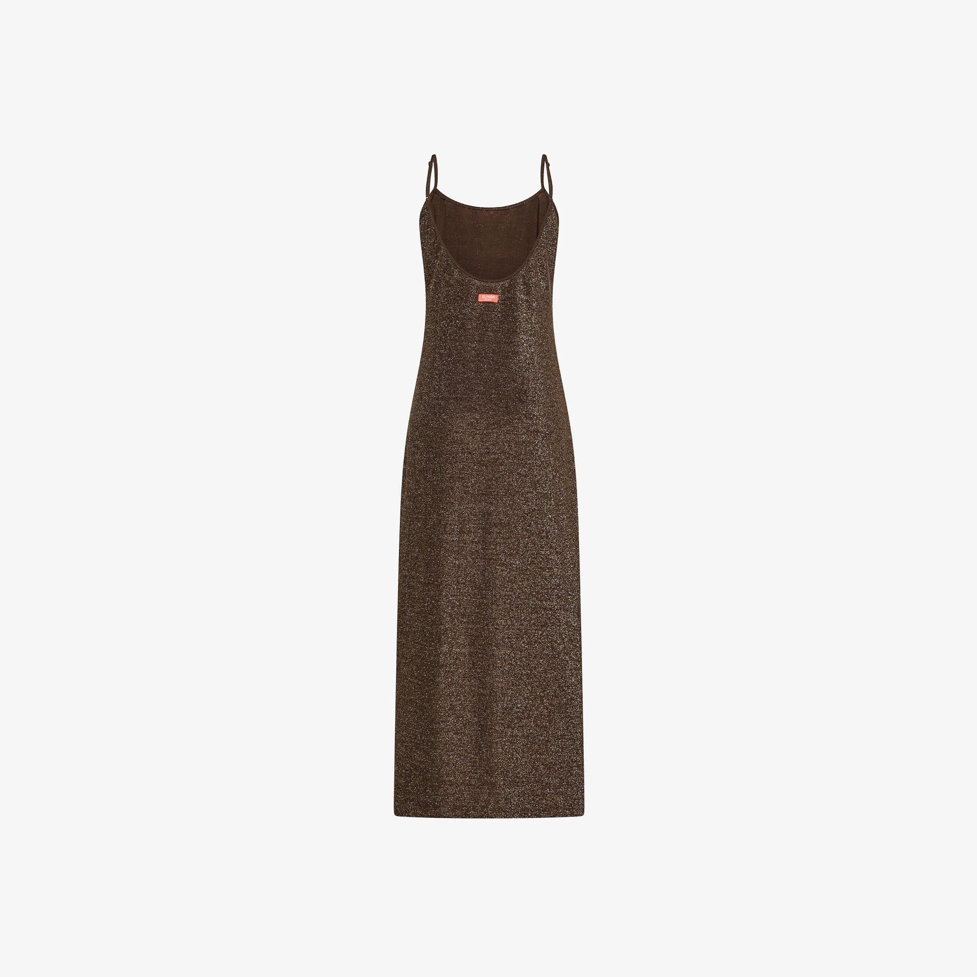 abito lungo in lurex H36220006 SUN68