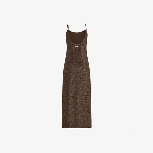 abito lungo in lurex H36220006 SUN68