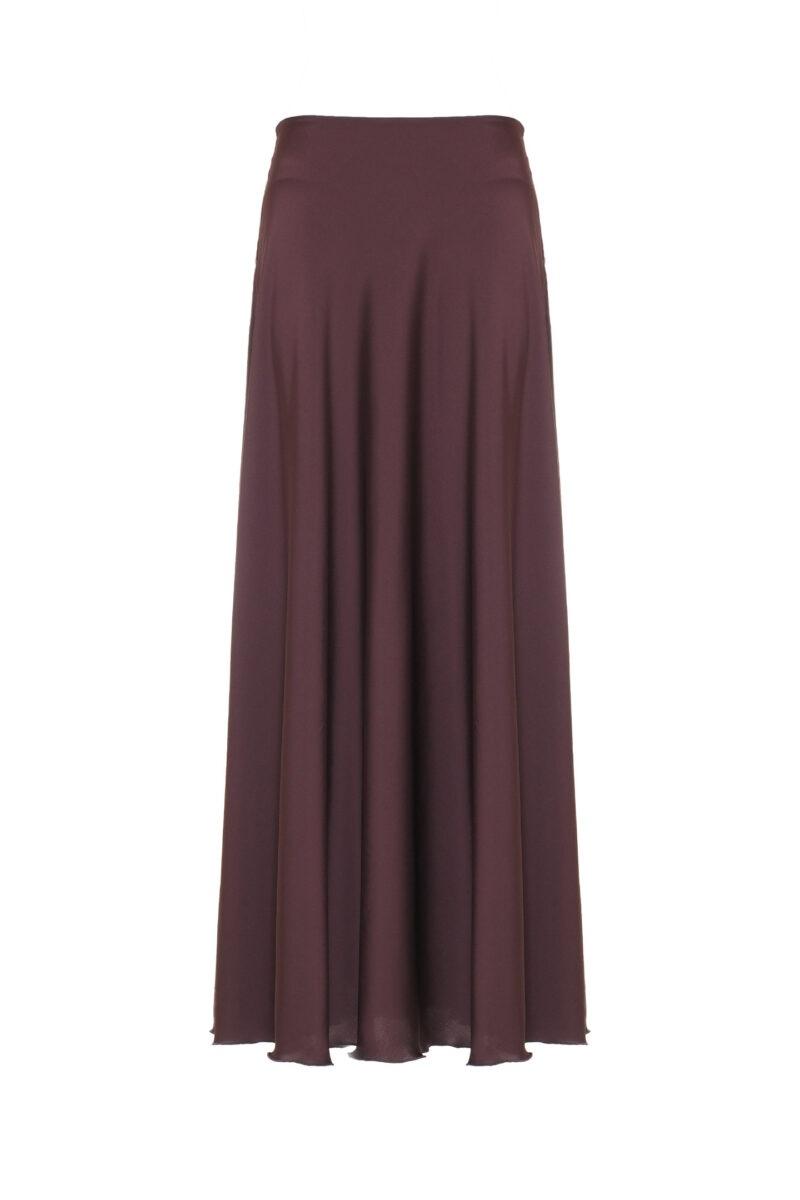 MAXI GONNA IN RASO L55021002 SO ALLURE