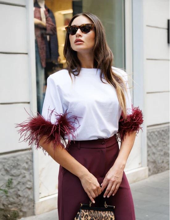 t-shirt con spalline ABB33002 JOSAN