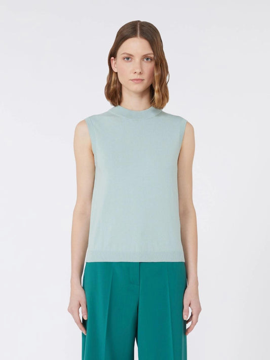 Top in filato di viscosa stretch NAZIONE038 MAXMARA