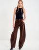 Jeans Denise Barrel Fit Moro DF5110006 VICOLO