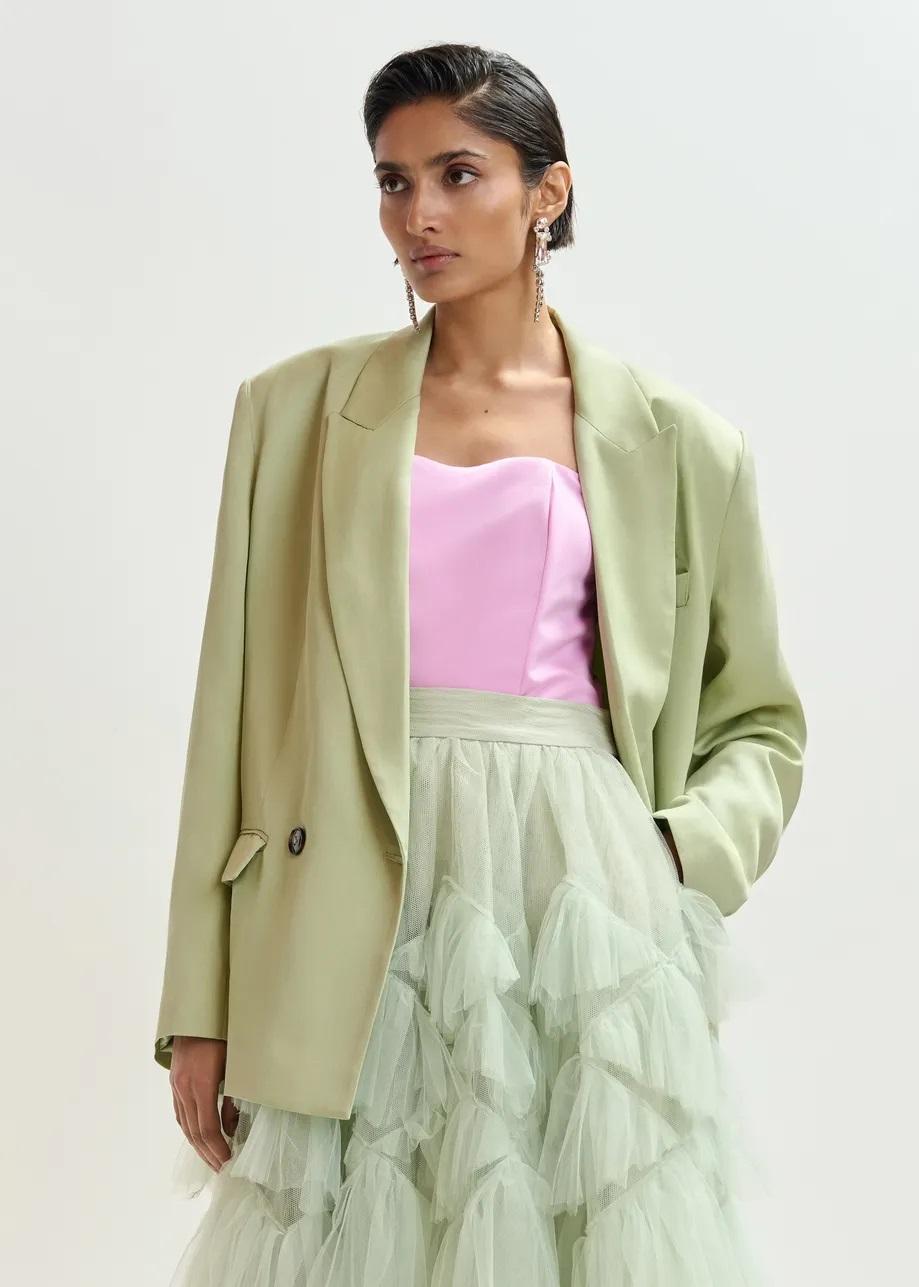 blazer doppiopetto  dal taglio dritto JASIONE017 ESSENTIEL