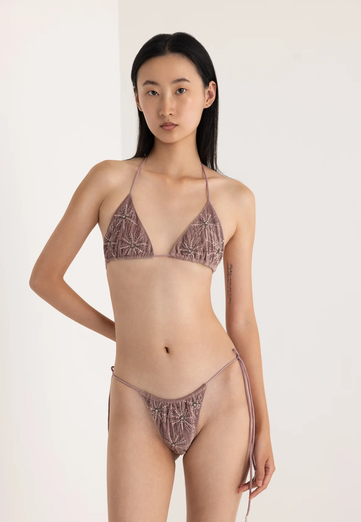 bikini in velluto 