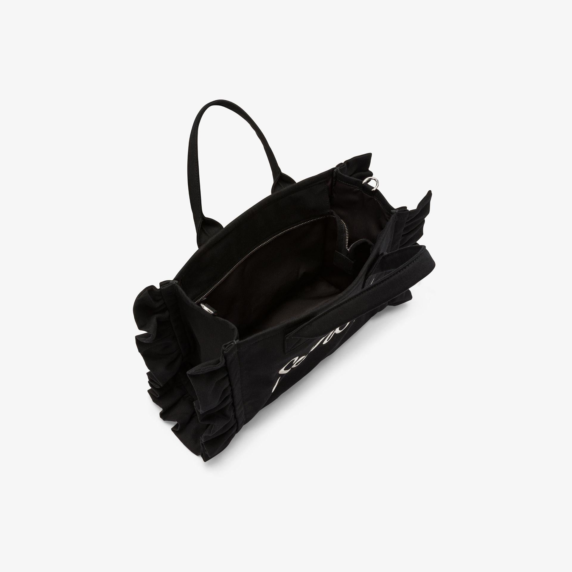 borsa con rouches 