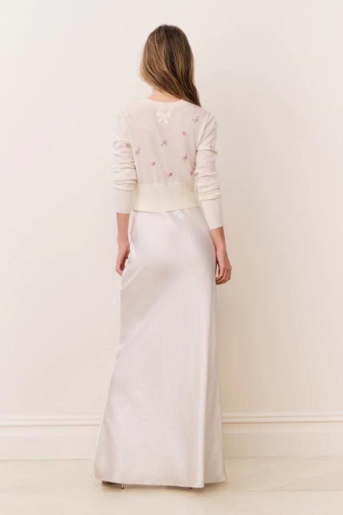 gonna lunga MAURINE SKIRT031 LOVESHACKFANCY