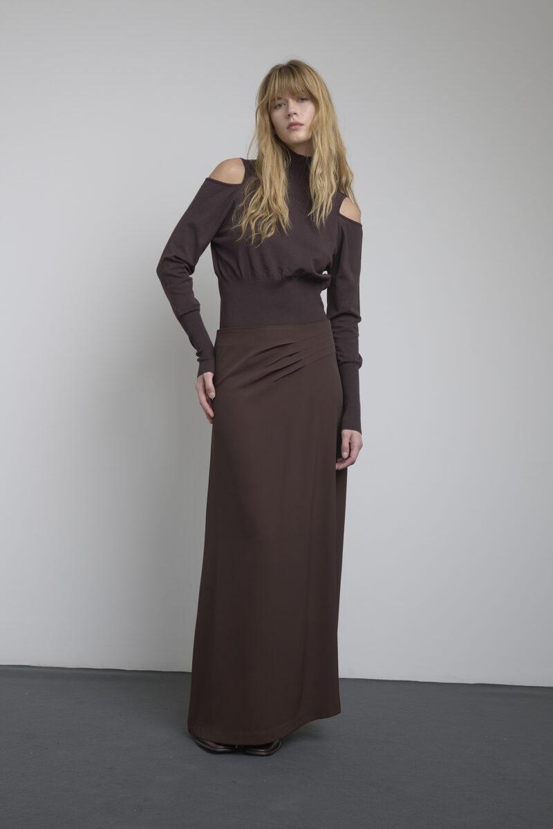 MAGLIA IN VISCOSA OUT-CUT M44035006 SO ALLURE