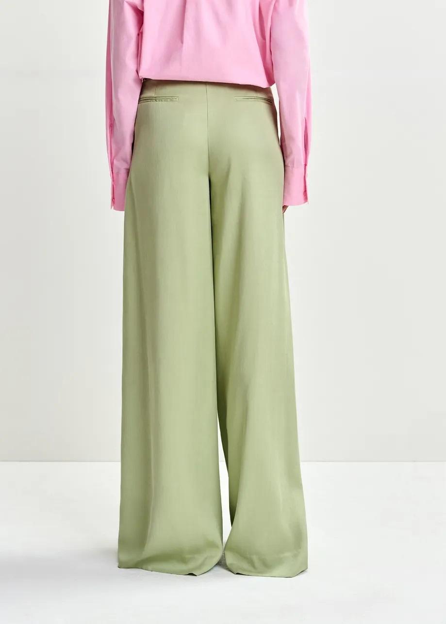 pantaloni sartoriali a gamba larga JUSTICIA017 ESSENTIEL