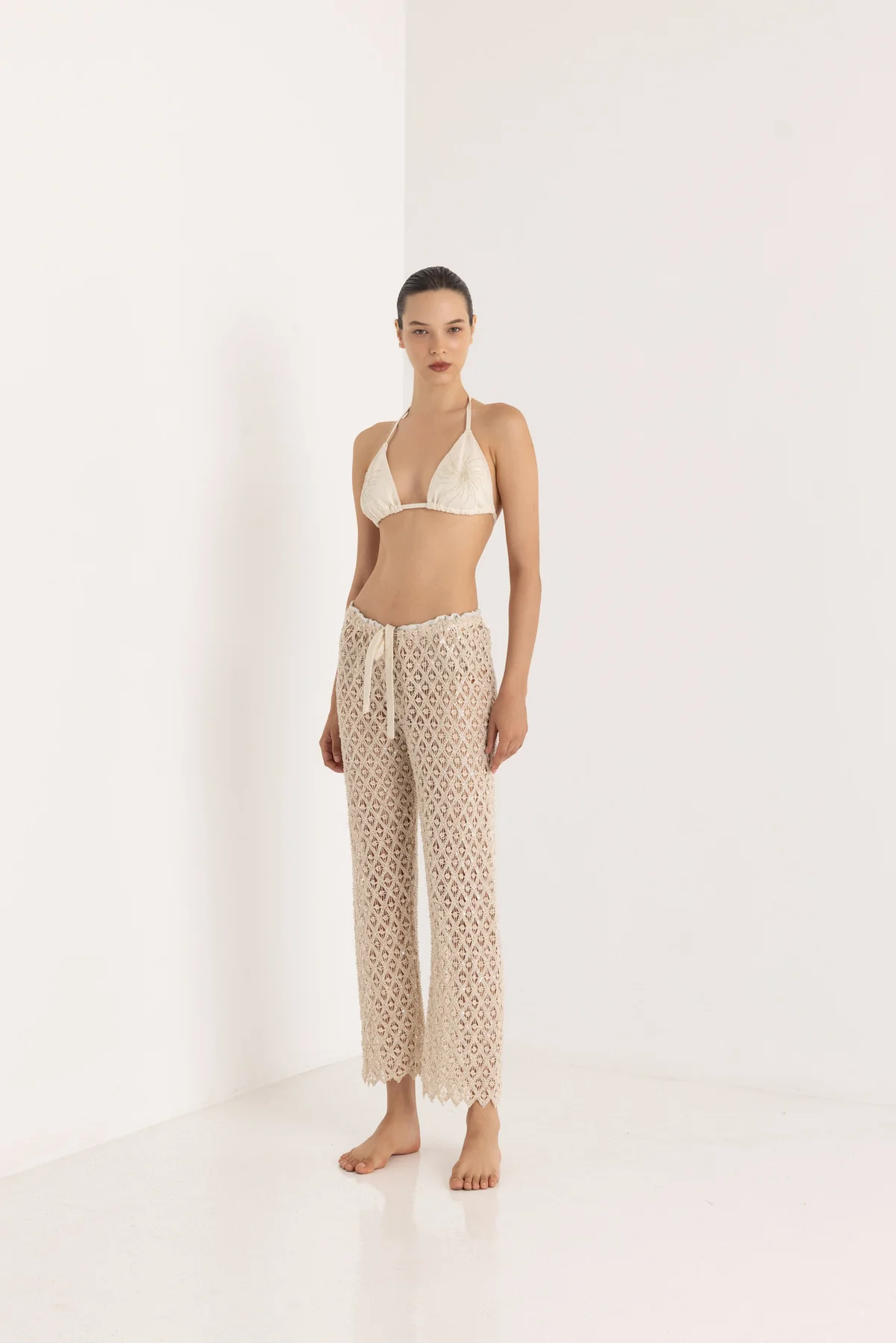 pantalone in cotone 