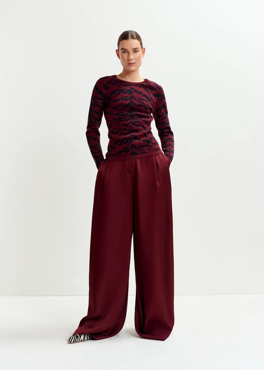 Maglione in maglia tigrata ITEREST002 ESSENTIEL