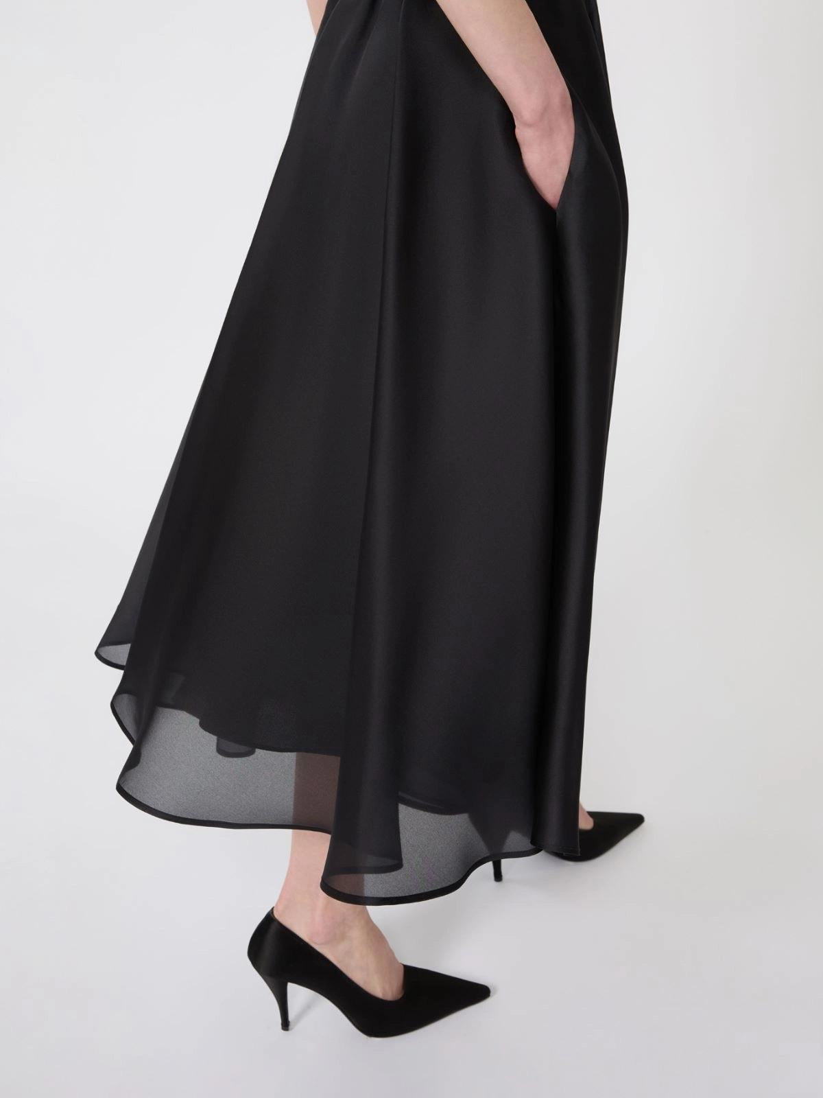 Gonna a ruota in seta MSECALLE000 MAXMARA STUDIO