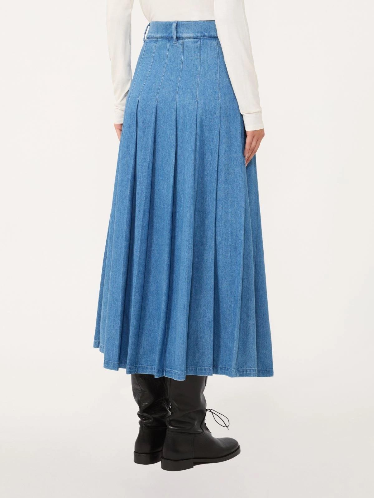 gonna in denim di cotone OPUNZIA003 MAXMARA