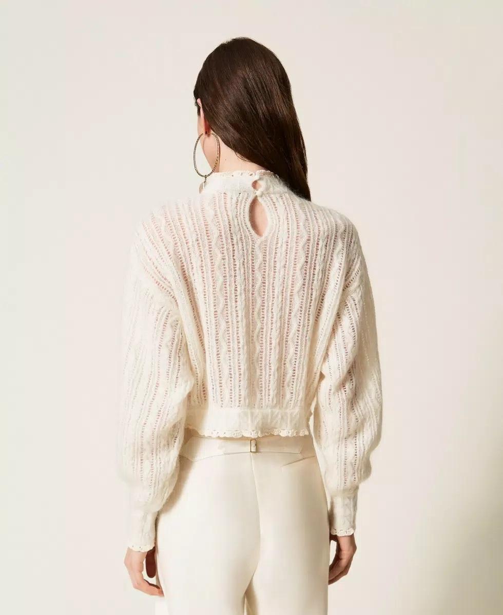 Maglia in misto mohair e lana TS3051005 TWINSET