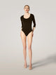 body manica lunga senza cuciture 76070006 WOLFORD