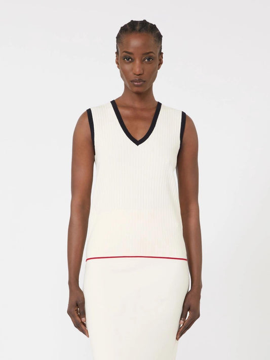 gilet con scollo v UMILE007 MAXMARA STUDIO