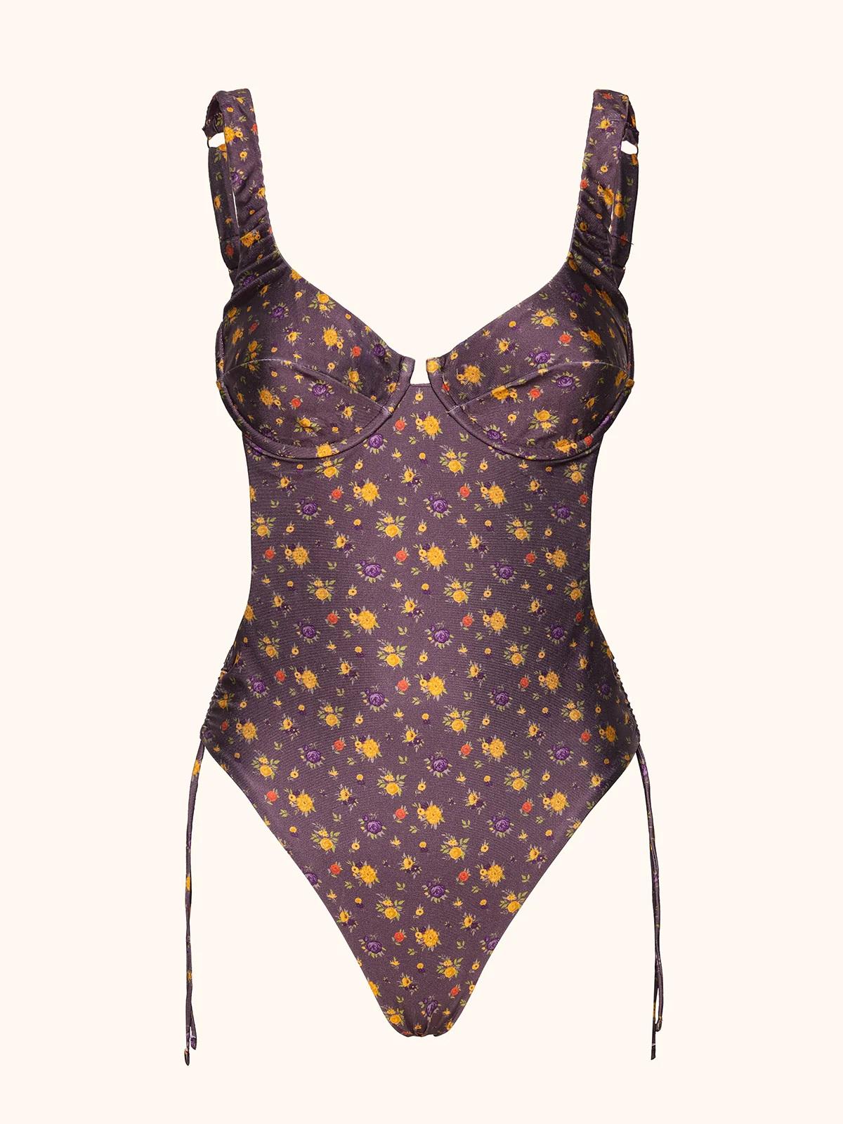 trikini fantasia fiori 