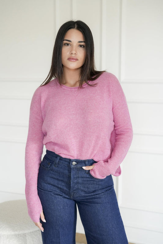 Maglione Rosa Morbido PIPPA011 NOTSHY