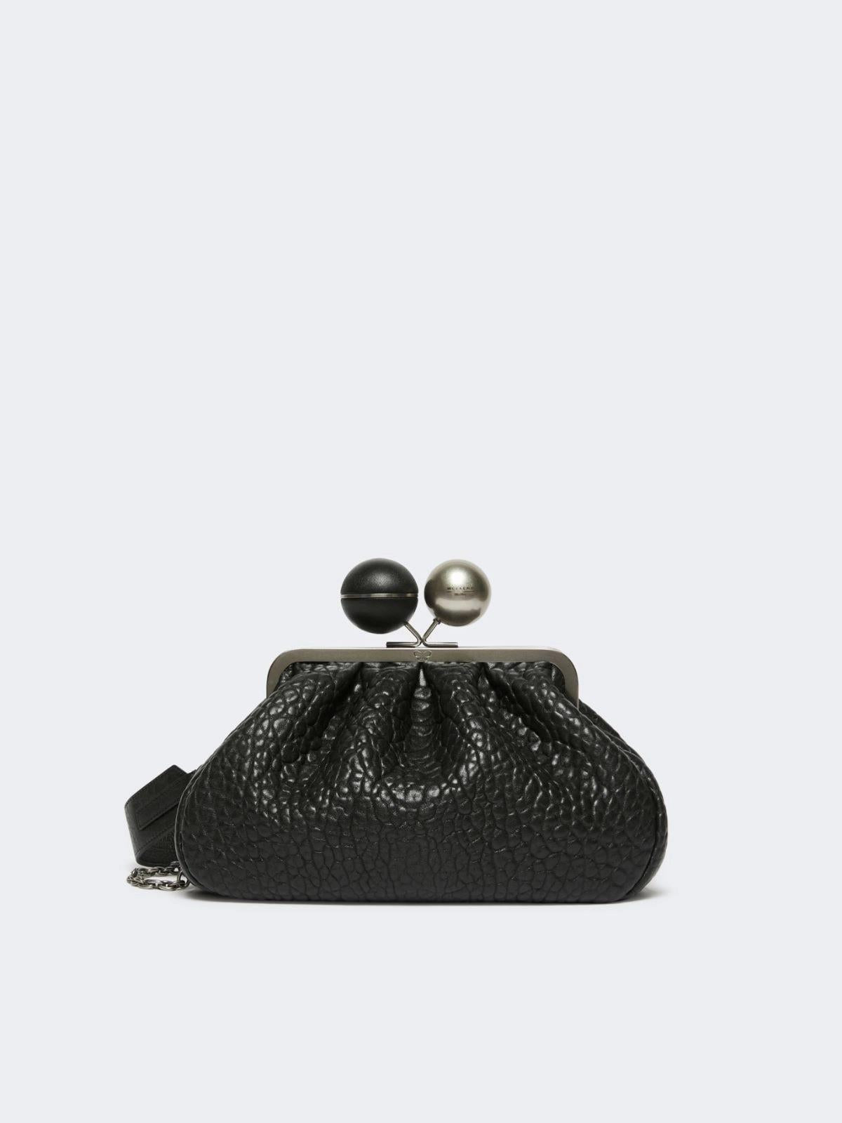 Pasticcino Bag medium in nappa - NERO LECITO000 MAXMARA