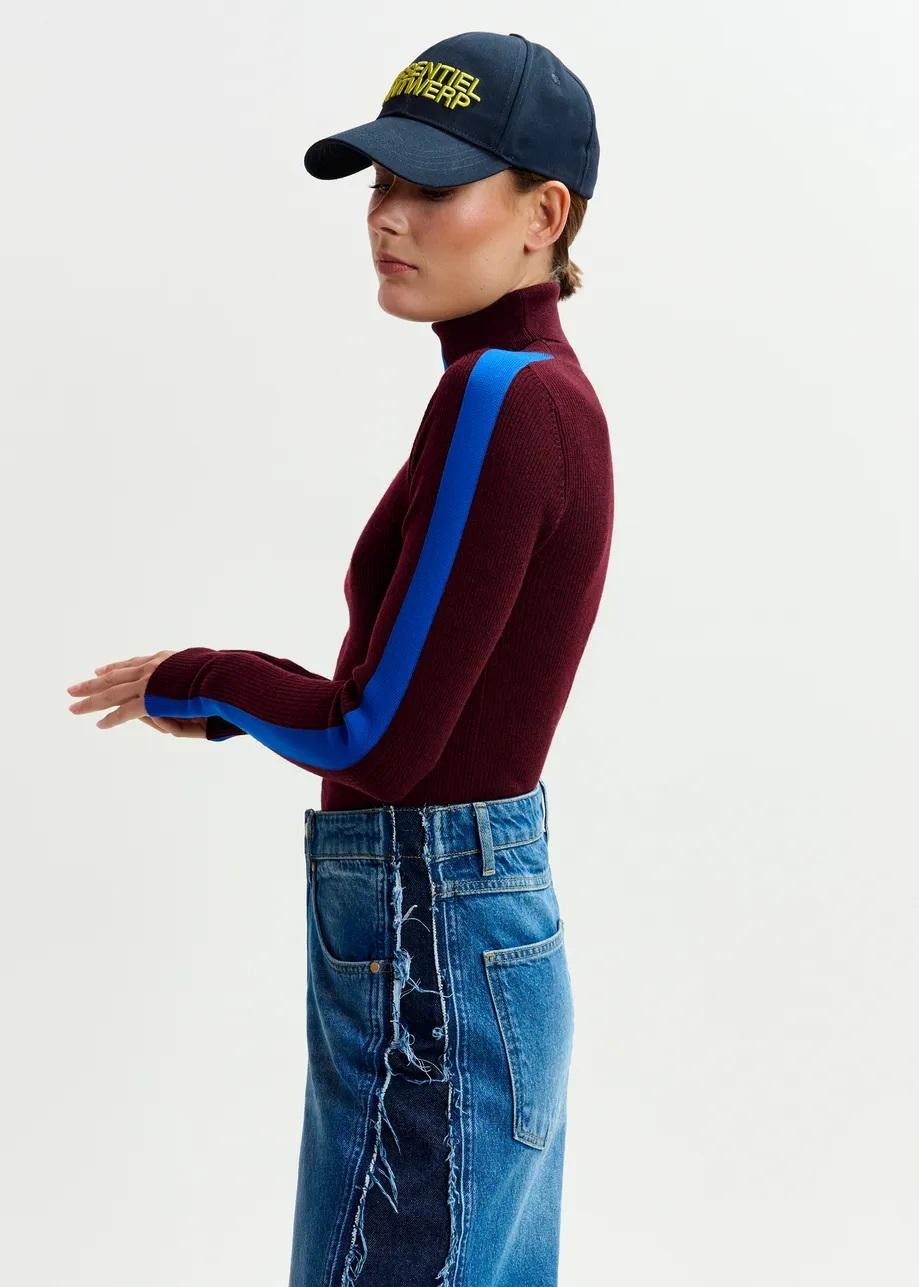 Maglione dolcevita in misto lana IFFORT002 ESSENTIEL