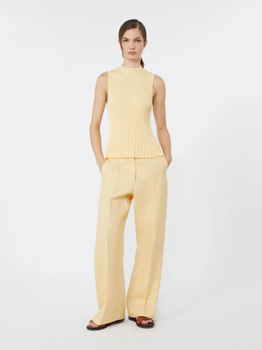 pantalone in lino MALIZIA016 MAXMARA WEEKEND