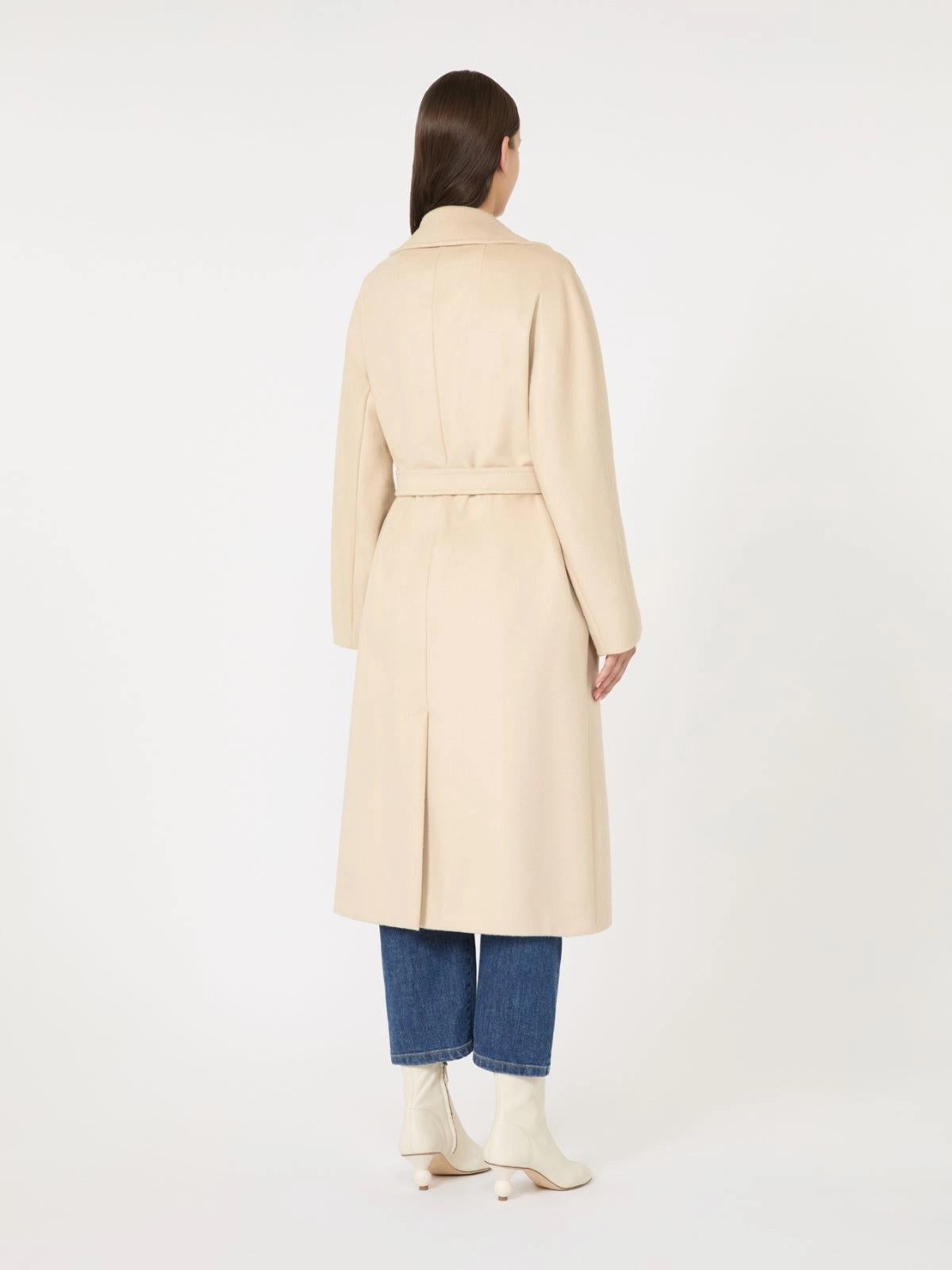 Cappotto doppiopetto in lana RESINA007 MAXMARA