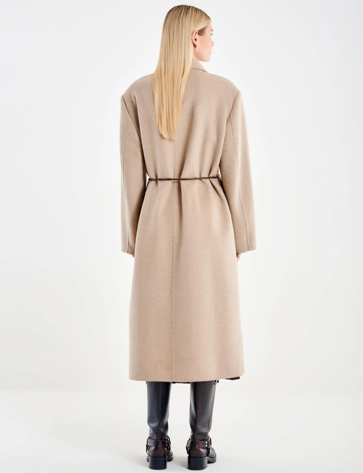 Cappotto Lungo con Cinturina TF0029013 VICOLO