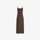 abito lungo in lurex H36220006 SUN68