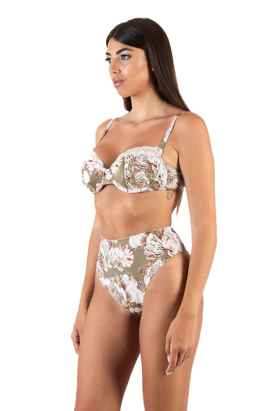 Reggiseno balconette con pizzo 