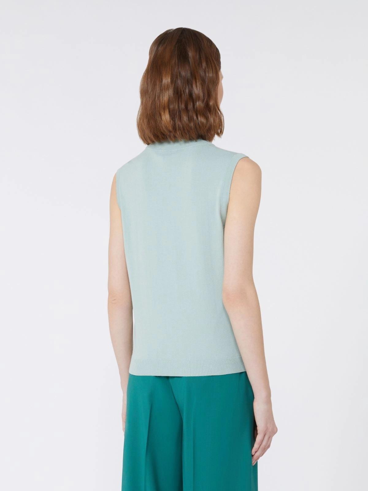 Top in filato di viscosa stretch NAZIONE038 MAXMARA