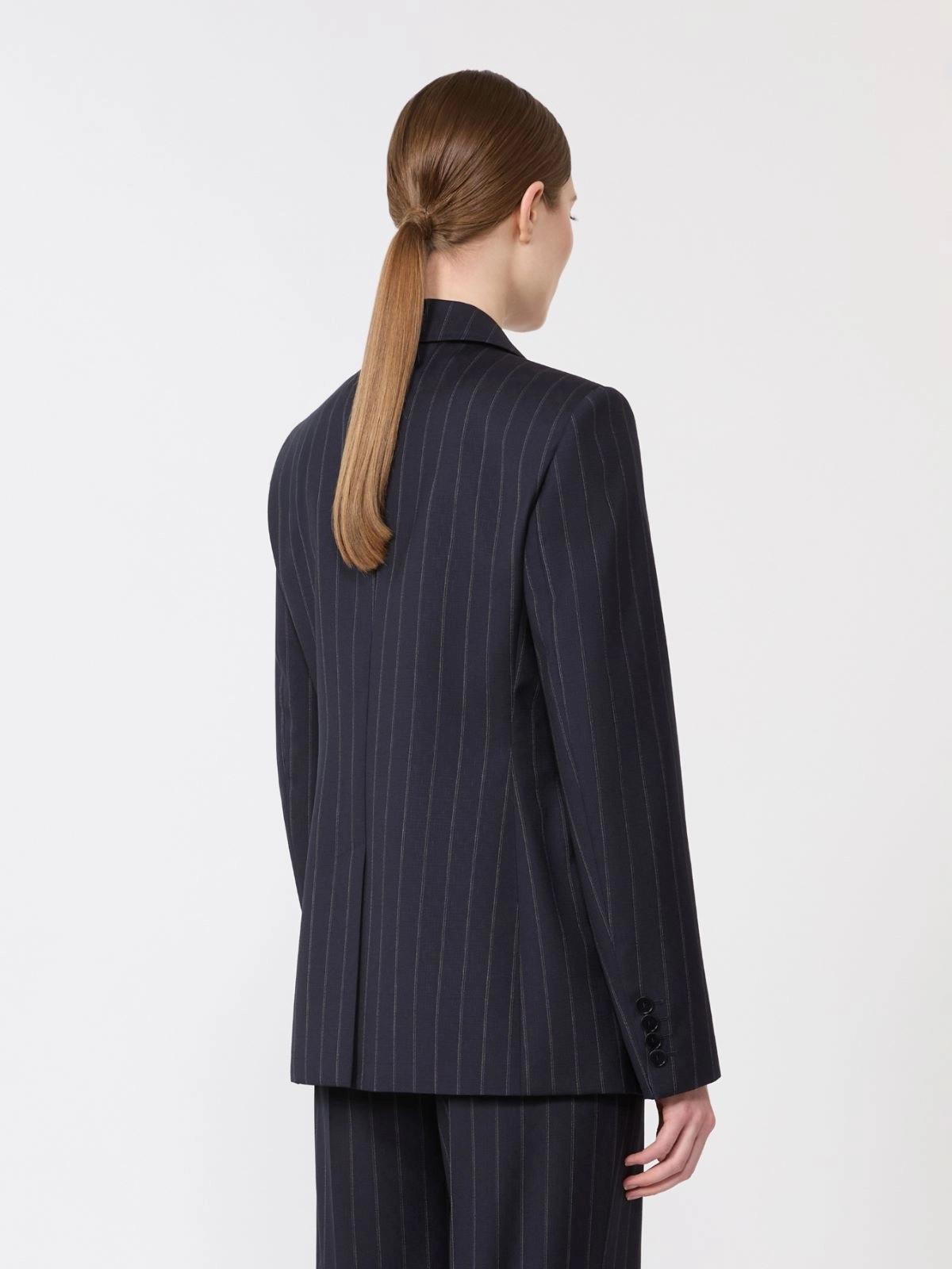 giacca doppiopetto gessata MSTONAGRO003 MAXMARA STUDIO