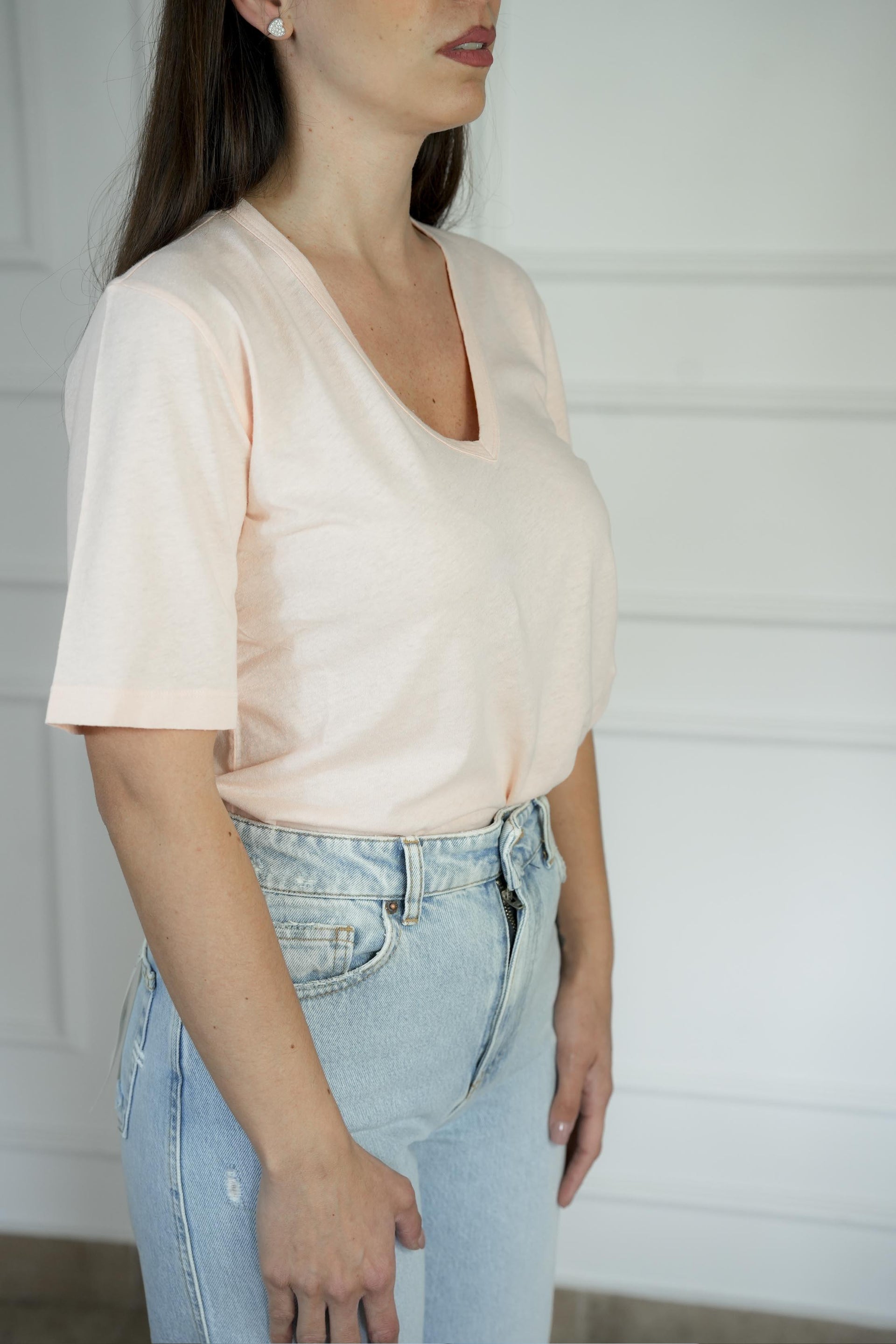 shirt scollo a v 