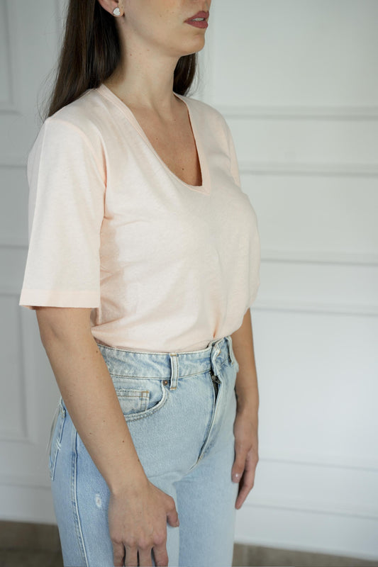 shirt scollo a v 