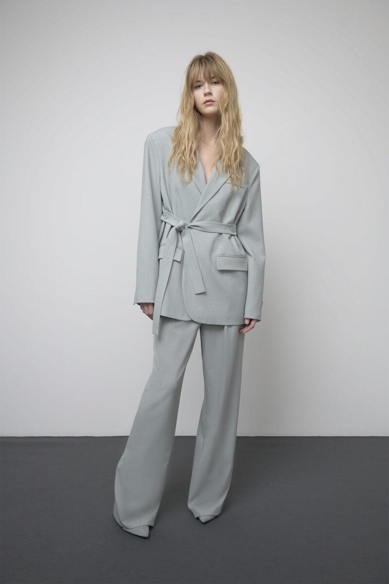 GIACCA OVER CON CINTURA D33017038 SO ALLURE