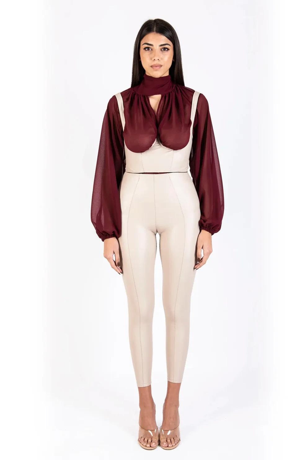 gilet corpetto WEL58013 DISTRICT MARGHERITA MAZZEI