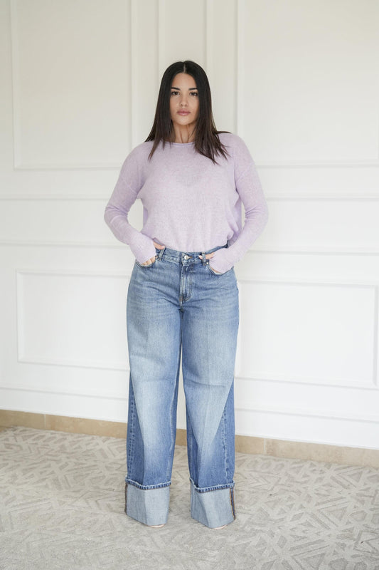 Maglione Lilla Morbido PIPPA026 NOTSHY